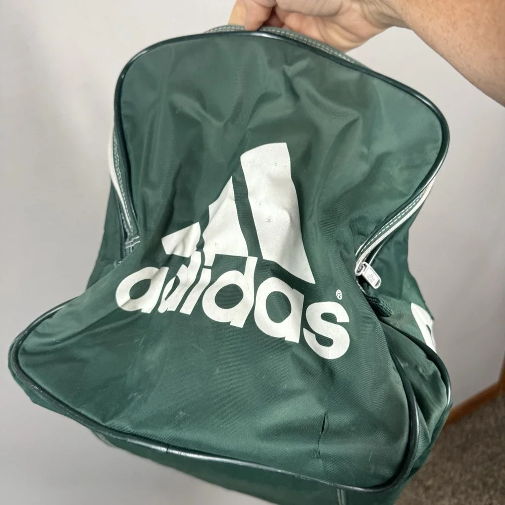 Vintage ADIDAS Large Green White 24